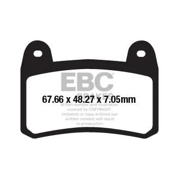 Autodíl BRZDOVÉ DESTIČKY FA SER ORGANIC FA658