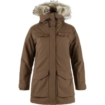 Dámská bunda Fjällräven Nuuk Lite Parka W Velikost: S / Barva: hnědá