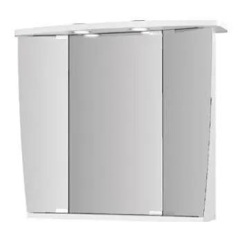 Koupelnový nábytek Jokey Numa III Led Zrcadlová skříňka s osvětlením 68x60x22/15,5 cm, bílá, 111913620-0110