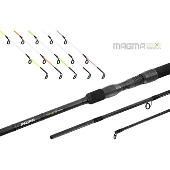 Rybářský prut Špička Delphin M-REAXE 125g Carbon /Ultra Light - žlutá/ 1ks