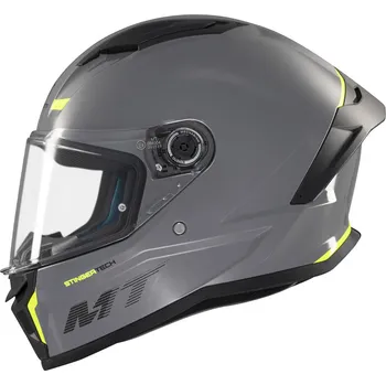 Helma na motorku MT Helmets Integrální helma na motorku MT Stinger 2 Solid lesklá šedá XL