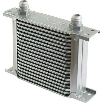 Chladič motoru Chladič oleje TurboWorks Slim Line 19-řádků 140x150x50 AN10 stříbrný