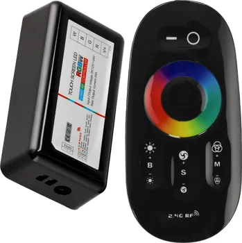 LED osvětlení ECOLIGHT Zdroj + dálkový ovladač pro RGBW RF LED pásky EC20352