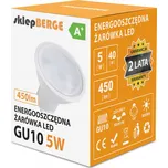 BERGE LED žárovka - GU10 - 5W - 440Lm - teplá bílá MZ0007