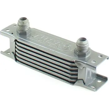 Chladič motoru Chladič oleje TurboWorks Slim Line 7-řádků 140x50x50 AN10 stříbrný
