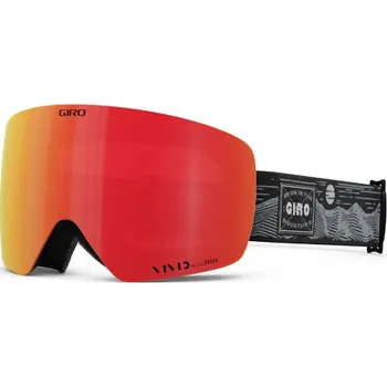 Lyžařské brýle Giro CONTOUR - BLACK WHITE LANDSCAPE (2 ZORNÍKY) - černá