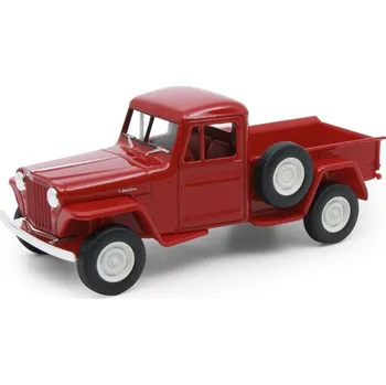 Welly 1947 Jeep Willys pickup 1:34 šedý