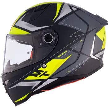 Helma na motorku MT Helmets Integrální helma na motorku MT REVENGE 2 S HATAX C3 černo-šedo-žlutá L