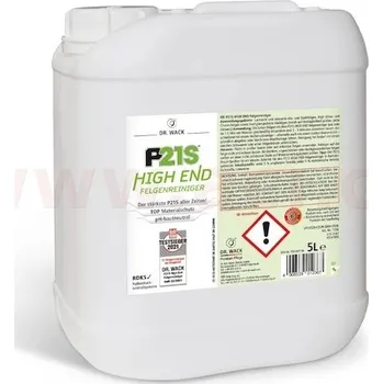 Autokosmetika Dr. Wack HIGH END Wheel Cleaner: gelový čistič ráfků kol s reakcí se železitými kontaminanty 5 l