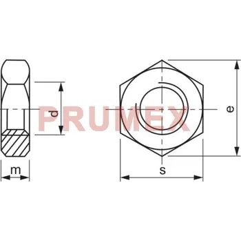 Matice Matice DIN 934 ADW7 M16|5-2| pozink