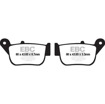 Autodíl BRZDOVÉ DESTIČKY HH SINT SCOOTER YAMAHA YP 125 X-MAX 2014-2014