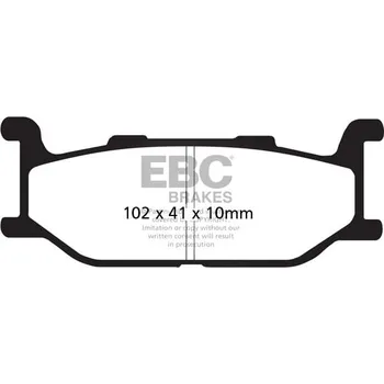 Brzdový systém BRZDOVÉ DESTIČKY FA SER ORGANIC YAMAHA XJ 900 1995-2003