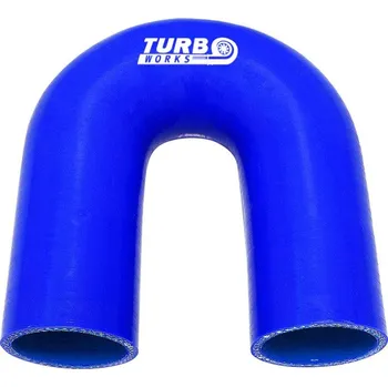 Zapalovací a žhavicí svíčka Silikonové koleno TurboWorks modrá 180° 51mm