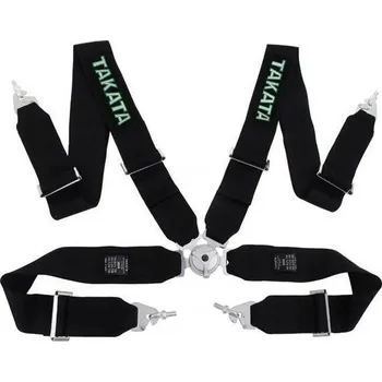 Návlek na bezpečnostní pás Bezpečnostní pásy 4-bodové 3" Takata Replica černé