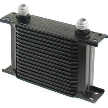 Autodíl Chladič oleje TurboWorks Slim Line 16-řádků 140x125x50 AN8 black