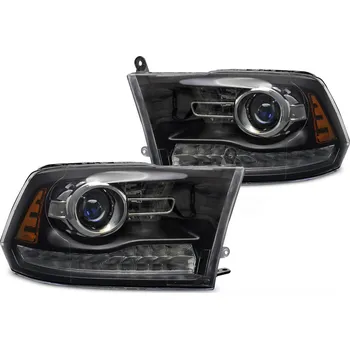 Přední světlomet TUNING-TEC Přední světla Dodge Ram 09-18 černé