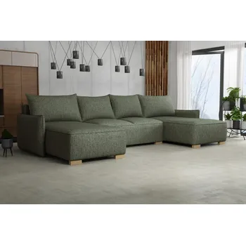 Sedací souprava FALCO Sedací souprava Forest U zelená