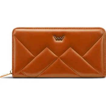 Peněženka Velká peněženka na zip VUCH Farryn Brown,hnedá