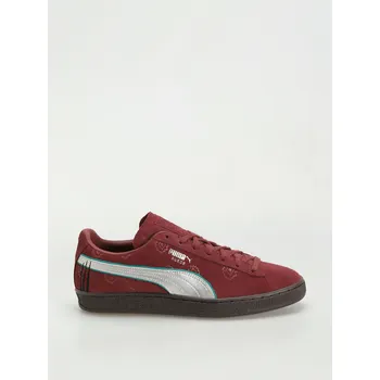 Pánské tenisky Puma X One Piece Suede 2 (red) 42.5, vínově červená