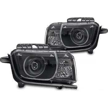 Přední světlomet TUNING-TEC Přední světla Chevrolet Camaro 09-13 černé ANGEL EYES