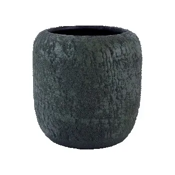 Květináč Obal na květináč keramický BELMONTE, pr.14x13cm, zelená|CHRISTMAS GREEN|Ego Dekor