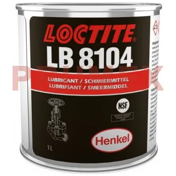 Průmyslové lepidlo Loctite LB 8104 - 1 L potravinářský tuk na plastové díly