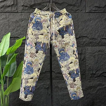 Pánská souprava s medvídky, košile a tepláky Velikost: S, Barva (Varianta): Pants