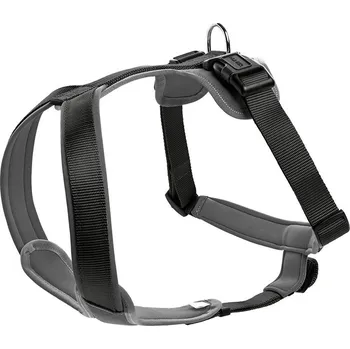 Postroj pro psa Hunter Neopren postroj, černý/šedý 45-57/S