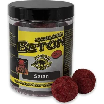 Boilies Boilie CarpServis BossII BETON 170g 25mm - Satan