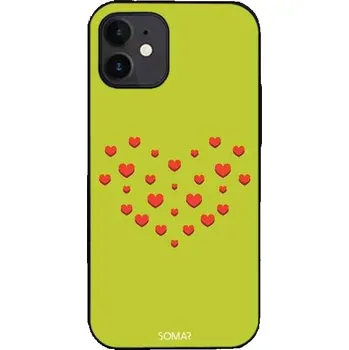 Náhradní kryt pro mobilní telefon Kryt na mobil Heart cloud green Poco C40