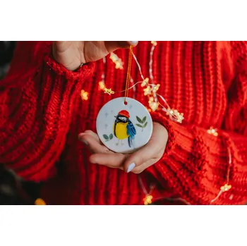 Vánoční ozdoba ePiPí Vánoční ozdoba - Sýkora