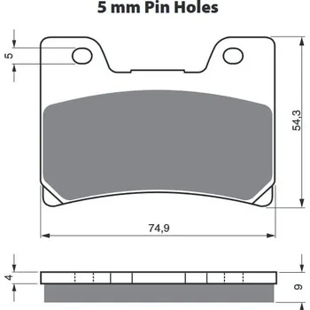 Autodíl Brzdové destičky GOLDFREN 028 S3 028 S3