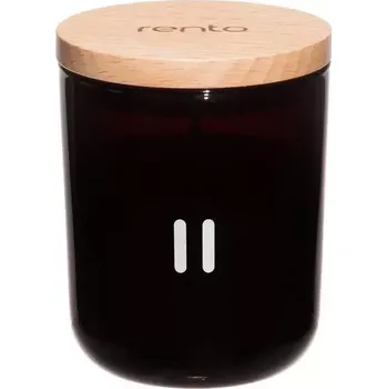 Svíčka Vonná svíčka do sauny Rento 176878 - 120g, Arktické bobule, sójový vosk, bavlněný knot