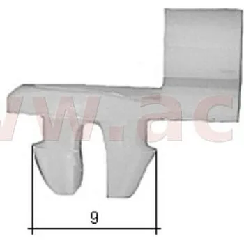 úchyt táhla dveří (sada 10 ks) 57185