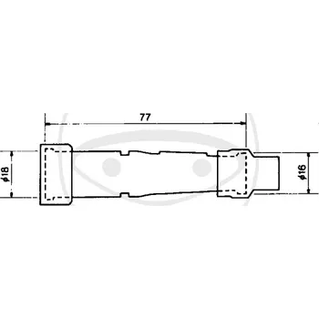 Elektroinstalace pro motocykl Koncovka zapalovací svíčky NGK SD05F KTM LC4 640 Adventure 1999-2002
