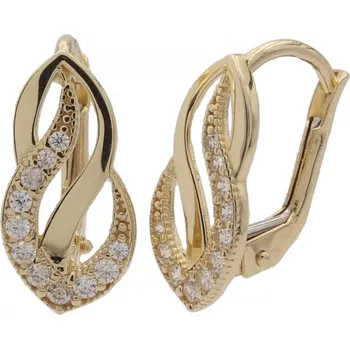 Náušnice Zlaté náušnice CDL121