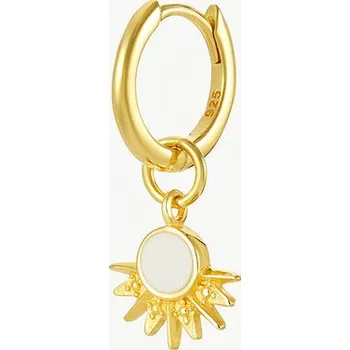 Přívěsek Přívěsek na náušnice Sol Half Sun – bílý