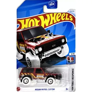 Hračka HOT WHEELS - Nissan Patrol Custom Red (E5)