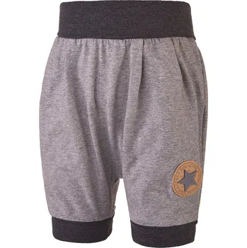 Little Angel Šortky tenké harémky Outlast® - šedý melír Velikost oblečení: 80