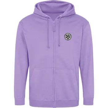 Pánská mikina Mikina SCOOTERING na zip Zoodie s kapucí | DIGITAL LAVENDER M