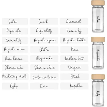 Speciální papír Označto Sada 24ks štítků na koření - July - Základní set