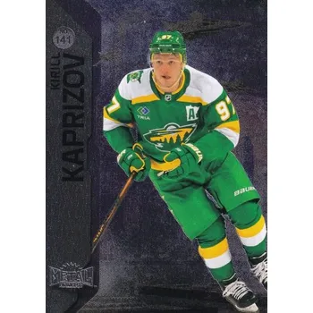 Sběratelská karetní hra insert karta KIRILL KAPRIZOV 23-24 Metal Universe Stars číslo 141