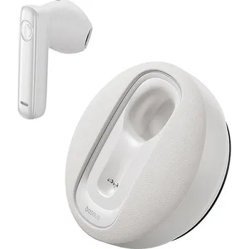 Sluchátka Chytré Bluetooth sluchátko Baseus Bowie CM10 bílé A00054700211-00