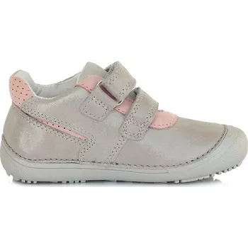 Dívčí tenisky DDstep 063 celoroční boty - šedorůžové 28