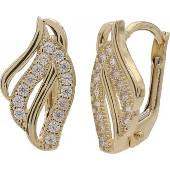 Náušnice Zlaté náušnice CDL139