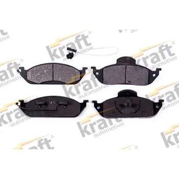 Brzdová destička Sada brzdových destiček, kotoučová brzda KRAFT AUTOMOTIVE 6001290