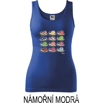 Dámské tričko Dámské tílko, velikost M, Šneci sleva 50 %