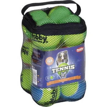 Hračka pro psa Nobby Tennis Line hračka tenisový míček barevný M 6,5cm 12ks