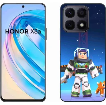 Pouzdro na mobilní telefon Gelový kryt mmCase na Honor X8a - minecraft 2