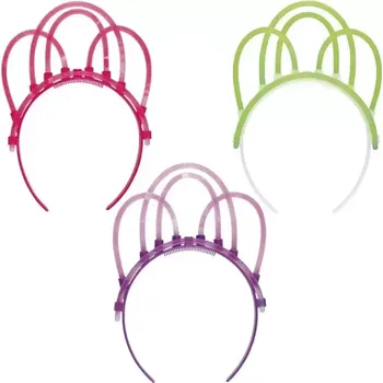 Karnevalový doplněk Čelenka svítící korunka